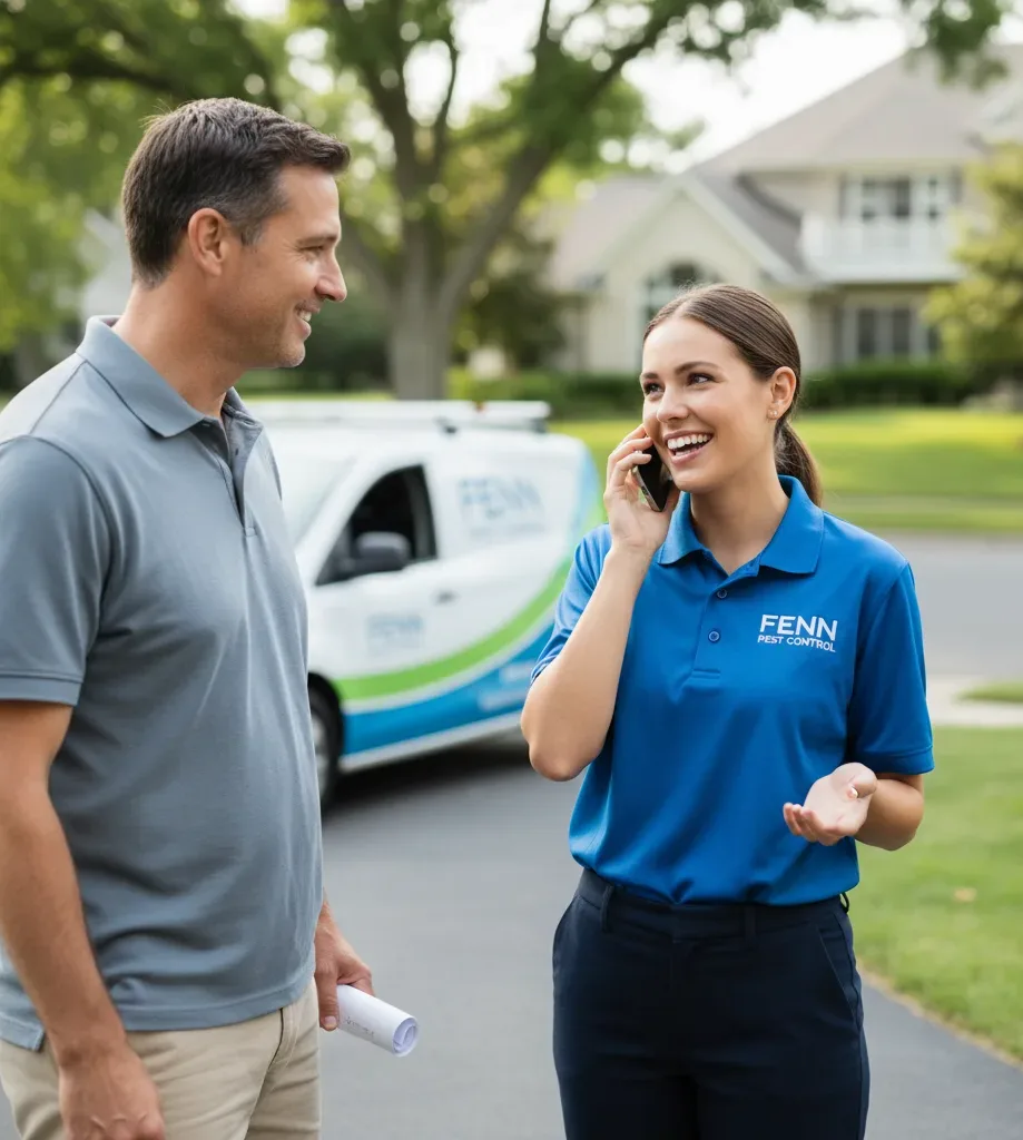 Fenn Pest Control customer support in Edwards